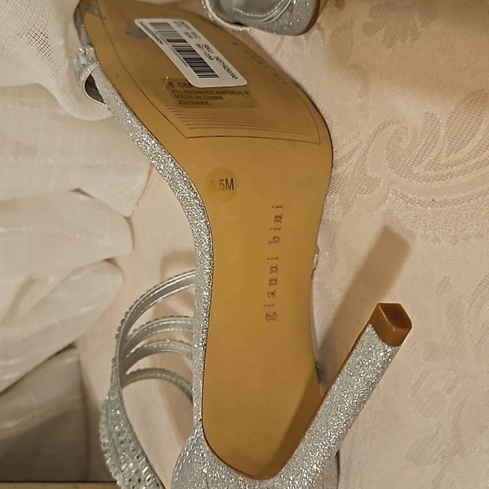 Gianni Binni Silver Heels - Picture 4 of 4